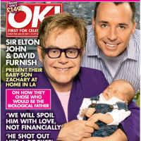 Фото Elton John показал своего сына