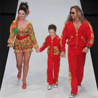Фото Наташа Королева приняла участие в Неделе моды вместе со своей семьей 