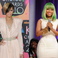 Фото Rihanna и Nicki Minaj лидеры по номинациям American Music Awards