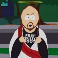 Фото Иисус из мультсериала &quot;Южный Парк&quot; призвал освободить участниц Pussy Riot 