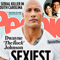 Фото Дуэйн Джонсон назван самым сексуальным мужчиной 2016 года по версии журнала People